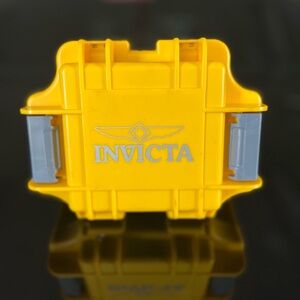 Invicta Yellow and Gray Case